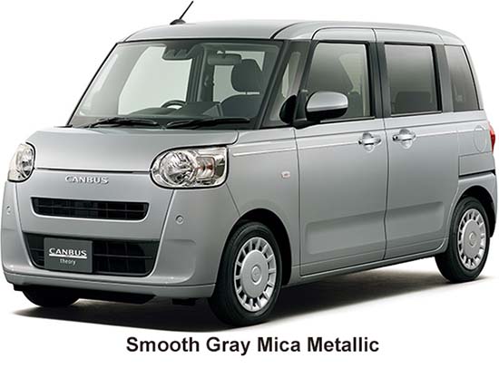 Daihatsu Move Canbus Color: Smooth Gray Mica Metallic