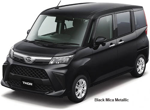 New Daihatsu Thor body color: Black Mica Metallic
