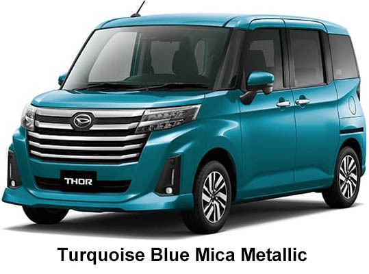 Daihatsu Thor Custom Color: Turquoise Blue Mica Metallic