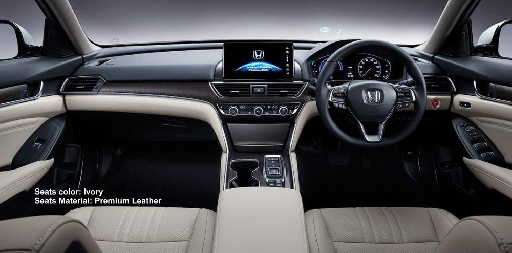 New Honda Accord Hybrid photo: Cockpit view image (Ivory)