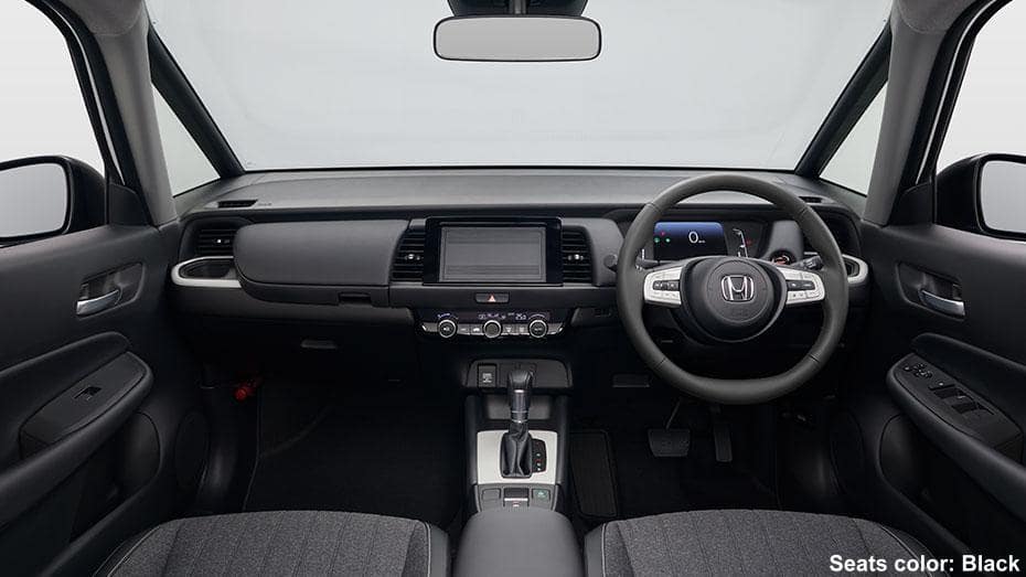 New Honda Fit e-HEV photo: Cockpit view image (Black)