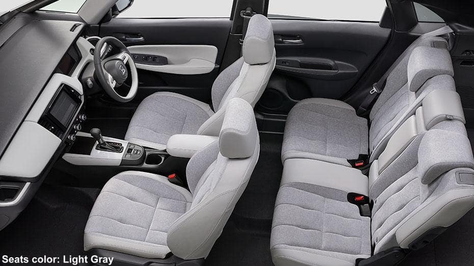New Honda Fit e-HEV photo: Interior view image (Light Gray)