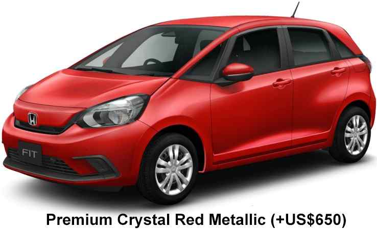 Honda Fit ehev Color: Premium Crystal Red Metallic 3