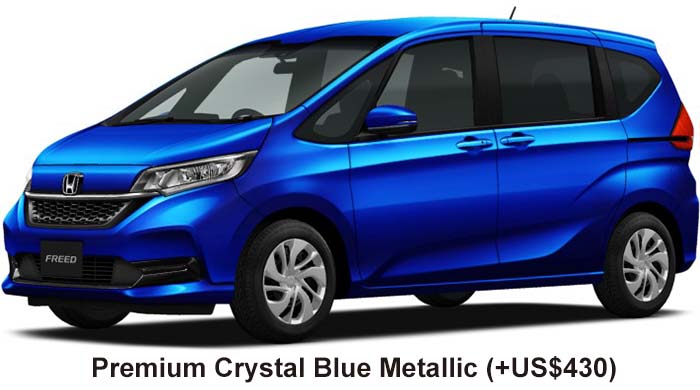 Honda Freed Color: Premium Crystal Blue Metallic