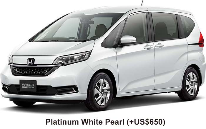 Honda Frees Hybrid Color: Platinium White Pearl