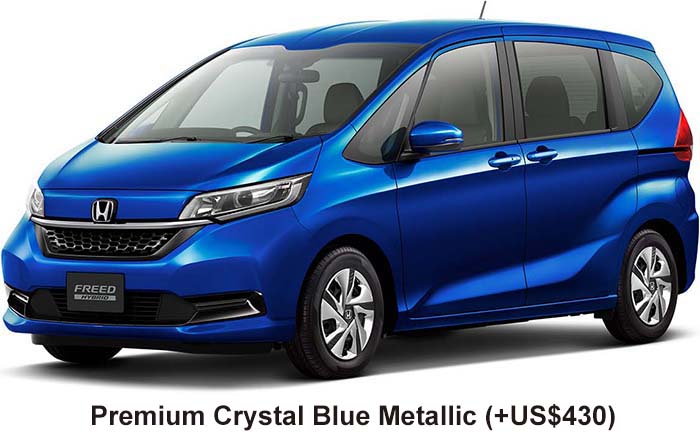 Honda Frees Hybrid Color: Premium Crystal Blue Metallic
