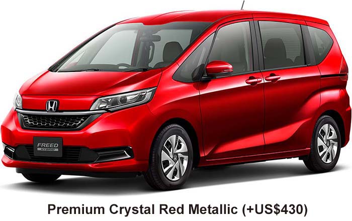 Honda Frees Hybrid Color: Premium Crystal Red Metallic