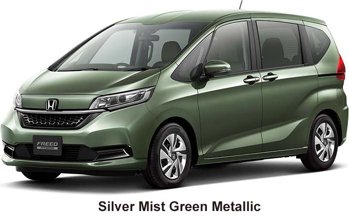 Honda Frees Hybrid Color: Silver Mist Green Metallic