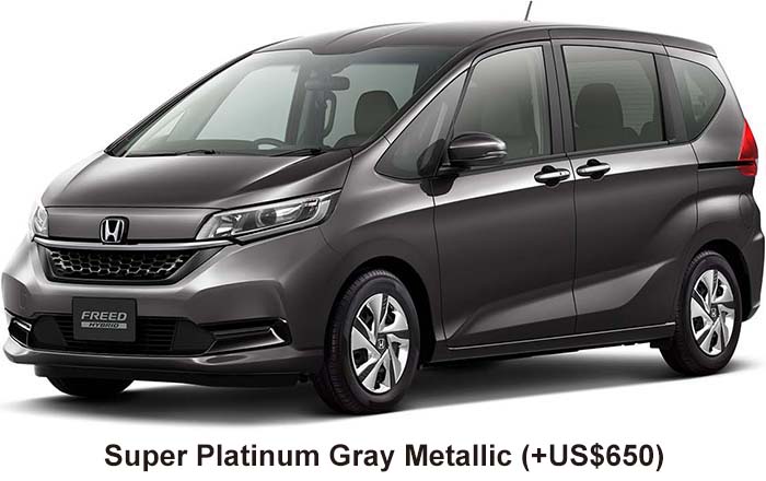 Honda Frees Hybrid Color: Super Platinium Gray Metallic