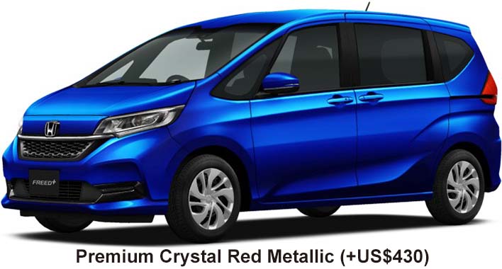 Honda Freed Plus Color: Premium Crystal Blue Metallic
