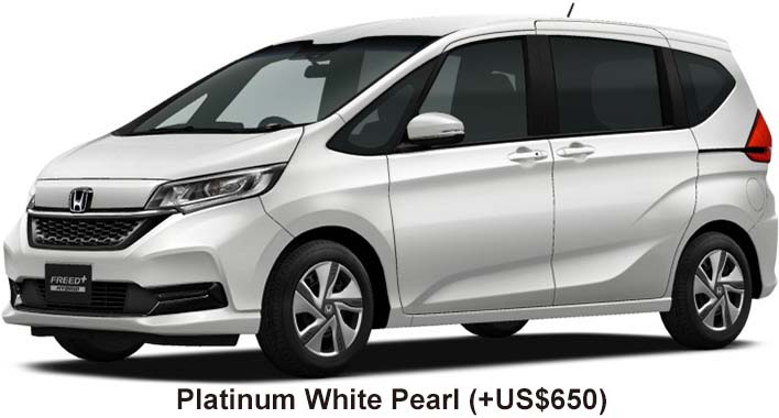 Honda Freed Plus Hybrid Color: Platinium White Pearl