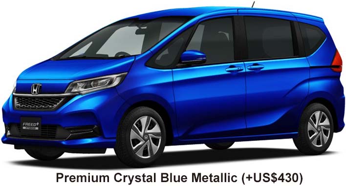 Honda Freed Plus Hybrid Color: Premium Crystal Blue Metallic