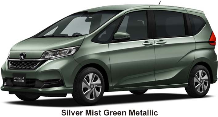 Honda Freed Plus Hybrid Color: Silver Mist Green Metallic
