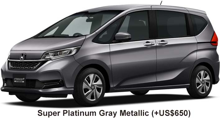 Honda Freed Plus Hybrid Color: Super Platinium Gray Metallic