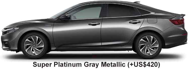 Honda Insight Color: Super Platinum Gray Metallic