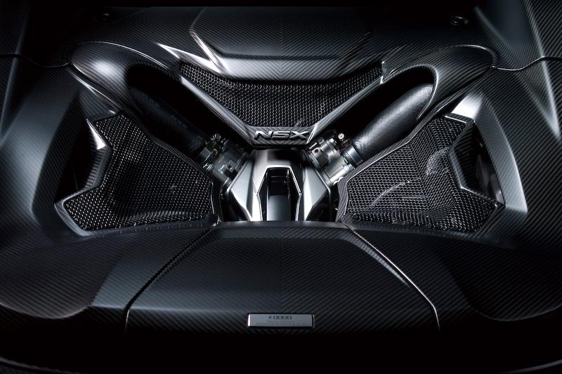 New Honda NSX photo: Engine view
