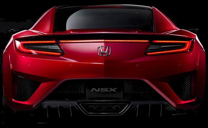 New Honda NSX photo: Rear view 2