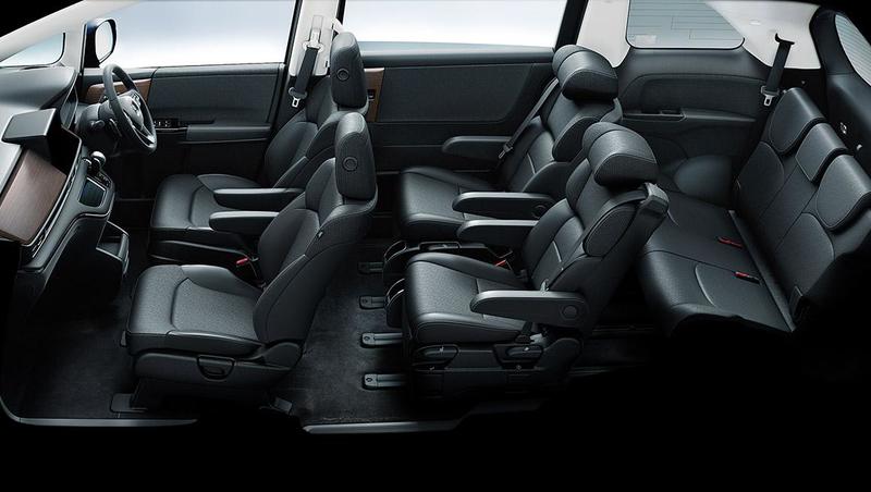 New Honda Odyssey Absolute photo: Interior view image