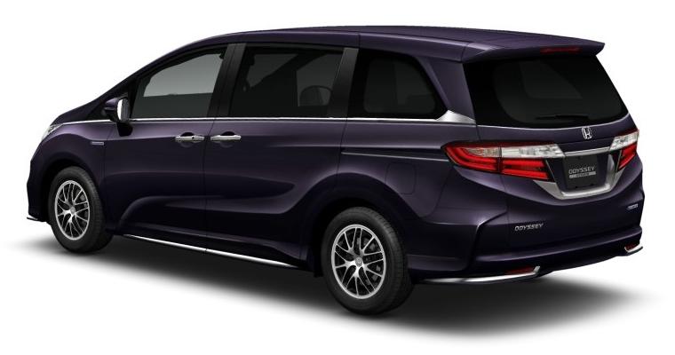 New Honda Odyssey Hybrid picture: Back view