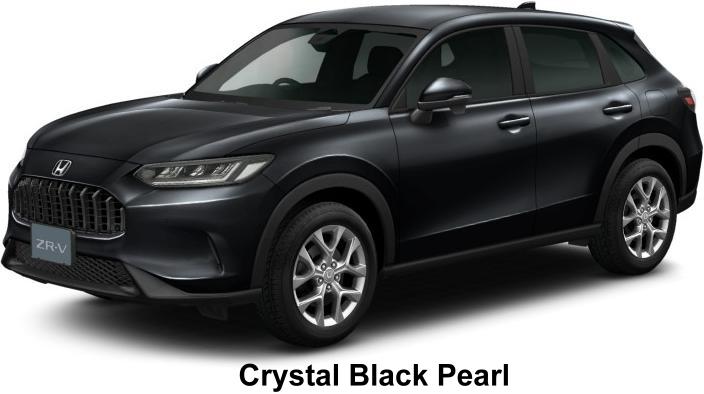 New Honda ZRV body color: Crystal Black Pearl