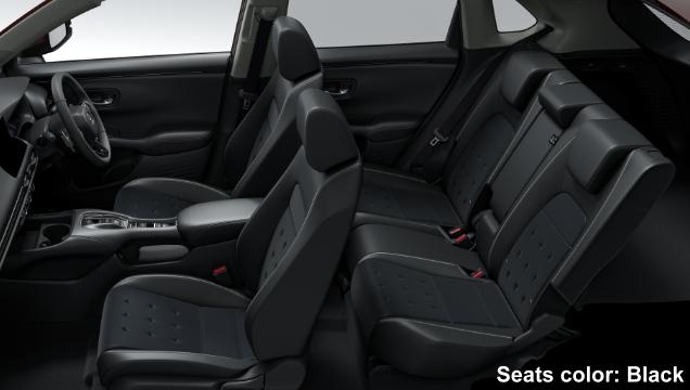 New Honda ZRV e-HEV photo: Interior view image (Black)