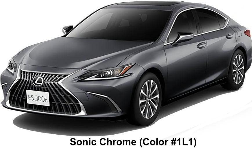 New Lexus ES300h body color: Sonic Chrome (Color #1L1)