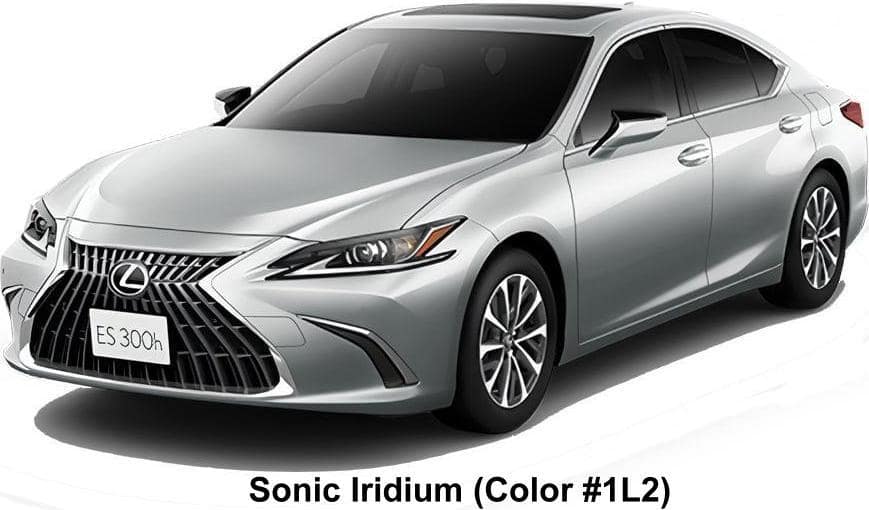 New Lexus ES300h body color: Sonic Iridium (Color #1L2)