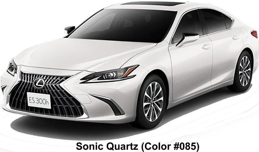 New Lexus ES300h body color: Sonic Quartz (Color #085)