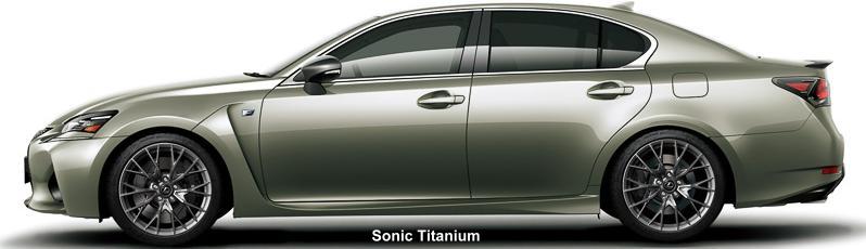 New Lexus GS F body color: Sonic Titanium