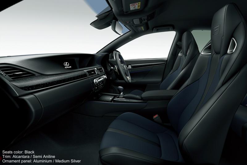New Lexus GS F photo: Black interior color