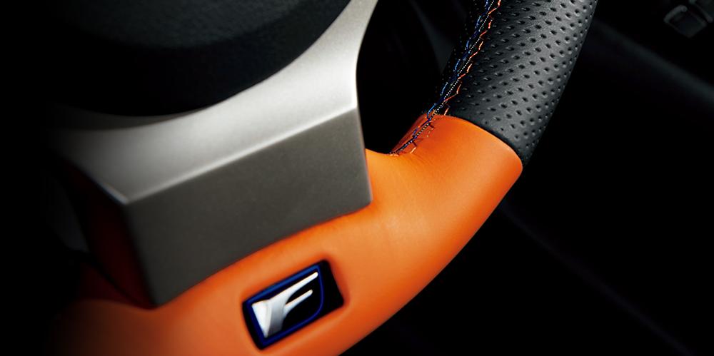 New Lexus GS F photo: Steering view