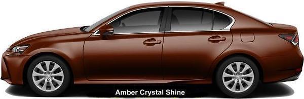 New Lexus GS300 body color: AMBER CRYSTAL SHINE