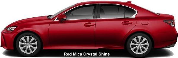 New Lexus GS300 body color: RED MICA CRYSTAL SHINE