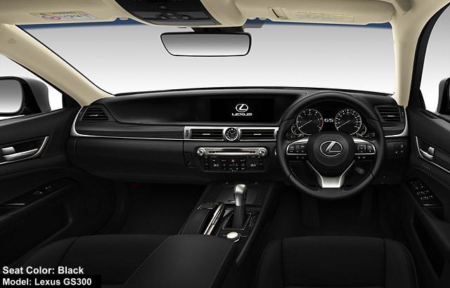 New Lexus GS300 Cockpit photo: BLACK