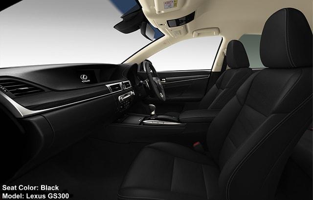New Lexus GS300 Interior photo: BLACK