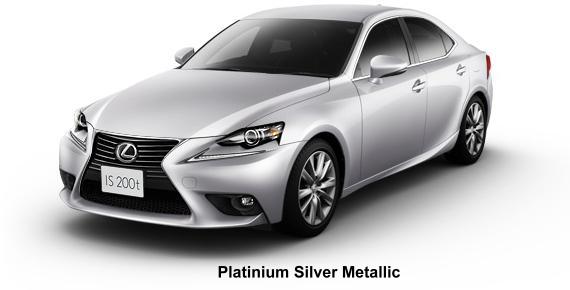 New Lexus IS200t body color: Platinium Silver Metallic