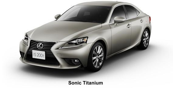 New Lexus IS200t body color: Sonic Titanium