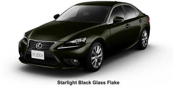New Lexus IS200t body color: Starlight Black Glass Flake