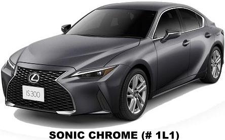 New Lexus IS300 body color: Sonic Chrome (Color No. 1L1)
