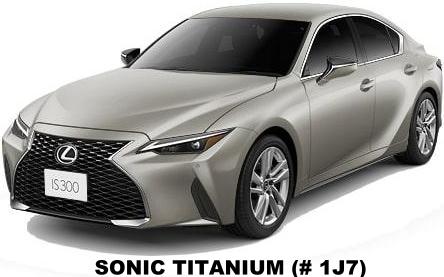 New Lexus IS300 body color: Sonic Titanium (Color No. 1J7)