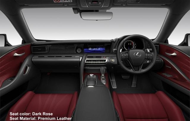 New Lexus LC500 Cockpit photo: DARK ROSE