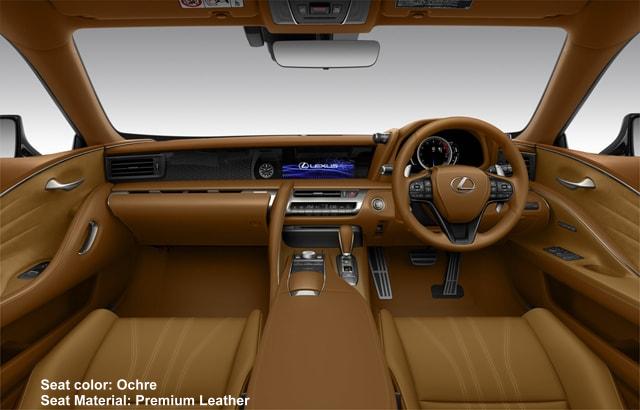 New Lexus LC500 Cockpit photo: OCHRE