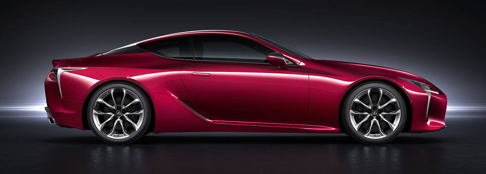 New Lexus LC500 photo: Side view image