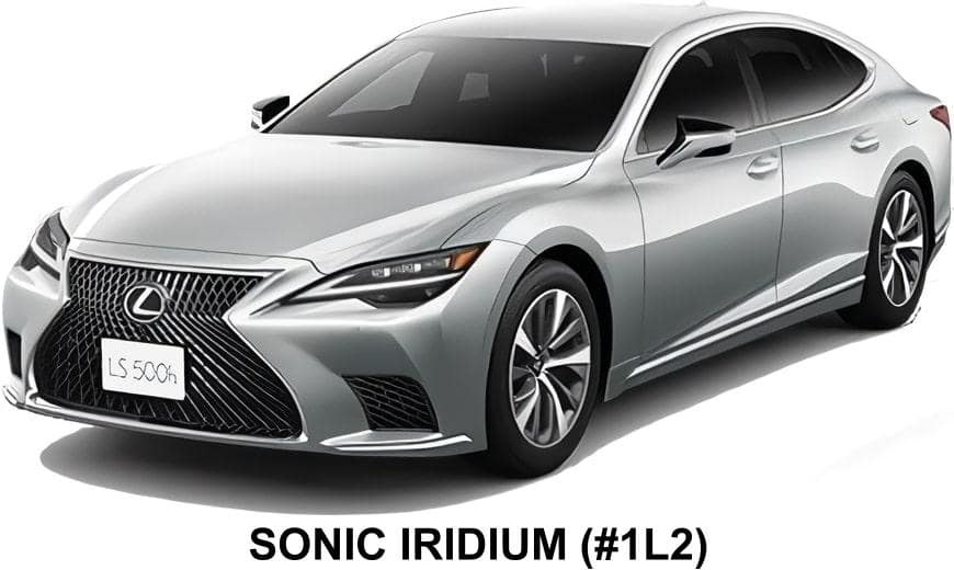 New Lexus LS500H body color: Sonic Iridium (color No. 1L2)