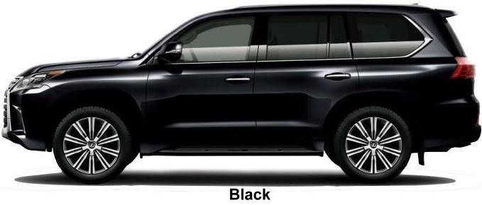 New Lexus LX570 body color: Black