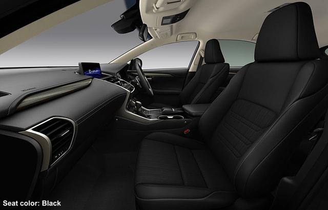 New Lexus NX300 Interior photo: BLACK