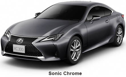 New Lexus RC300 body color: Sonic Chrome