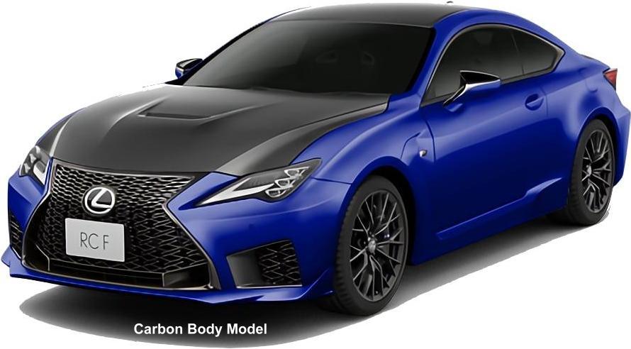 New Lexus RC-F Carbon Body Model photo: Front view image