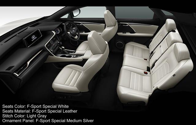 New Lexus Rx200t F Sport Interior Color Photo Image Seat