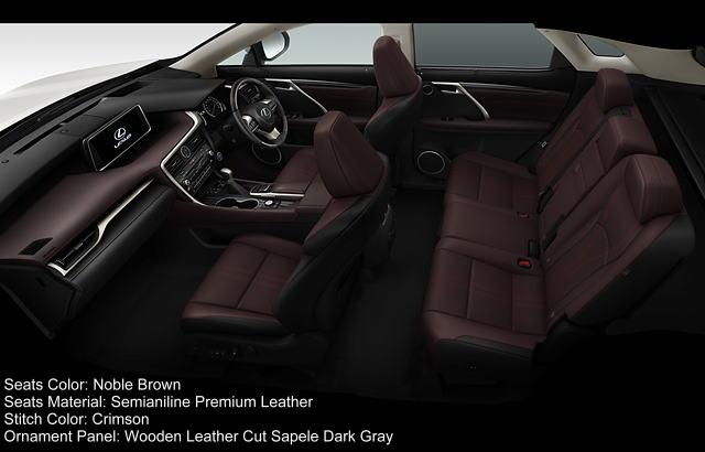 New Lexus RX200t VL Interior color combination 10